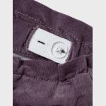 Spodnie NAME IT 1254 sztruks śliwka bawełna