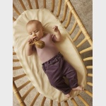 Spodnie NAME IT 1254 sztruks śliwka bawełna