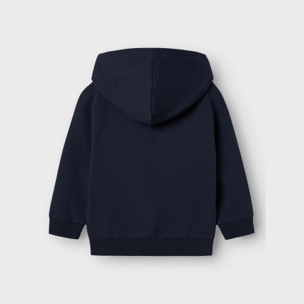 Bluza granat kaptur NAME IT 3677 ciężarówka bawełna organiczna