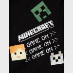 Koszulka k/r NAME IT 8538 Jafar Minecraft czarny