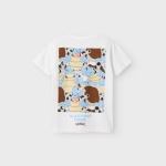 Koszulka k/r Blastoise NAME IT 8539 Pokemon biały