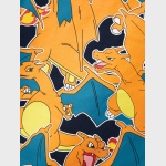 Koszulka k/r Charizard NAME IT 8539 Pokemon granat