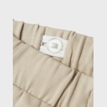 Spodnie bawełniane dresowe NAME IT 1057 beżowe