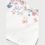 Koszulka k/r grafika MAYORAL 1048-66 dla dziewczynki BABY