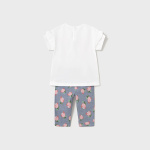 Komplet leginsy we wzory MAYORAL 1739-38 dla dziewczynki BABY