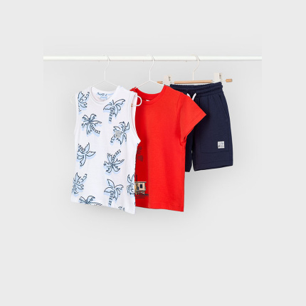 Komplet dzianina k/r ramiączka MAYORAL 3606-94 dla chłopca MINI