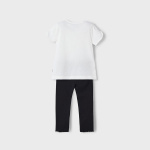 Komplet z legginsami MAYORAL 3706-64 dla dziewczynki MINI