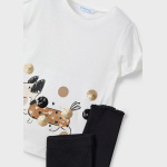 Komplet z legginsami MAYORAL 3706-64 dla dziewczynki MINI