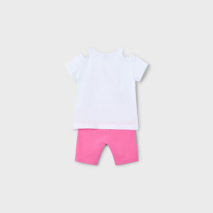 Komplet z legginsami kolarki MAYORAL 3708-67 dla dziewczynki MINI