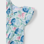 Sukienka kwiatowy nadruk MAYORAL 3928-35 dla dziewczynki MINI