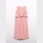 Komplet długie spodnie plisy ABEL&LULA 5234-8 falbany