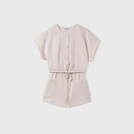 Komplet z szortami kieszenie MAYORAL 6222-76 dla dziewczynki JUNIOR