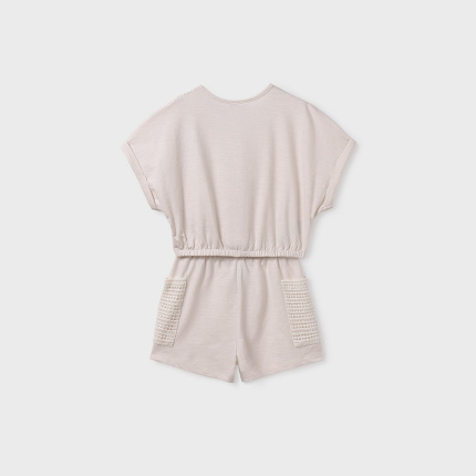 Komplet z szortami kieszenie MAYORAL 6222-76 dla dziewczynki JUNIOR