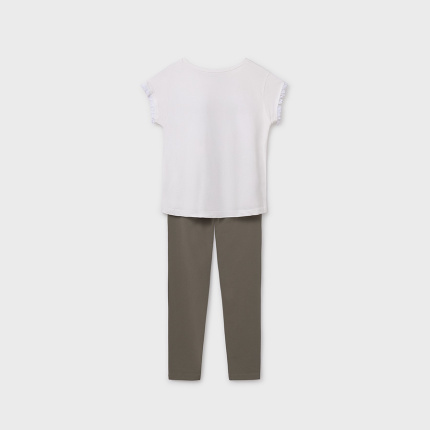 Komplet leginsy palmy MAYORAL 6766-29 dla dziewczynki JUNIOR