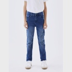 Spodnie jeans NAME IT 8915 Robin Slim Fit Medium Blue