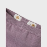 Spodnie z dzianiny NAME IT 7267 dla dziewczynki jasny fiolet