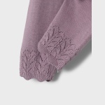 Spodnie z dzianiny NAME IT 7267 dla dziewczynki jasny fiolet