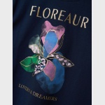 Koszulka Floreaur k/r NAME IT 0652 bawełna organiczna granat