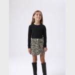 Szorty krótkie spódniczko-spodnie NAME IT 5505 zebra