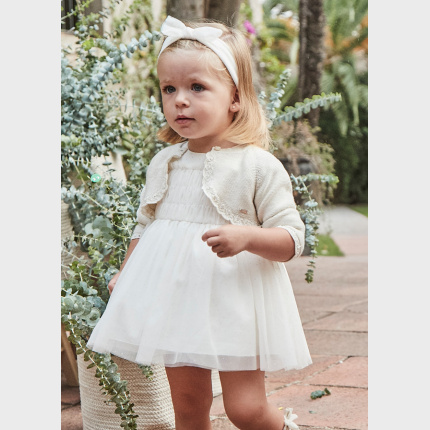 Sukienka tiul z opaską MAYORAL 1902-19 dla dziewczynki BABY
