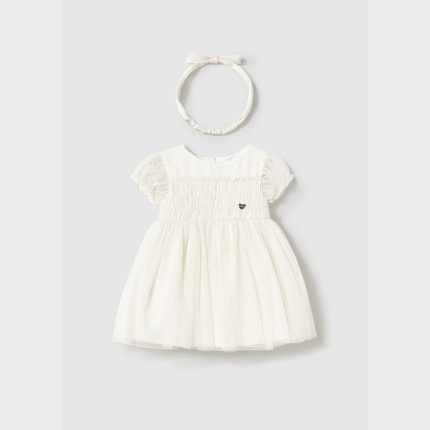 Sukienka tiul z opaską MAYORAL 1902-19 dla dziewczynki BABY