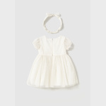 Sukienka tiul z opaską MAYORAL 1902-19 dla dziewczynki BABY