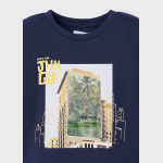 Koszulka k/r grafika 3D MAYORAL 3043-82 dla chłopca MINI