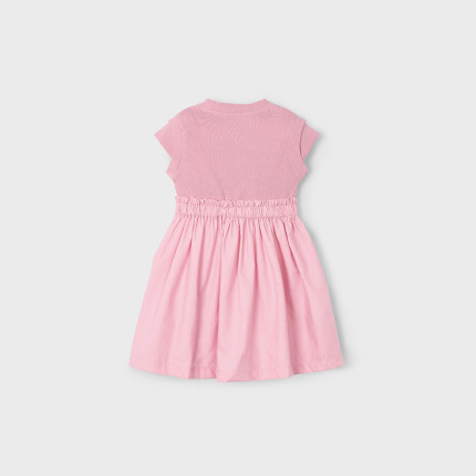 Sukienka łączona MAYORAL 3927-36 dla dziewczynki MINI