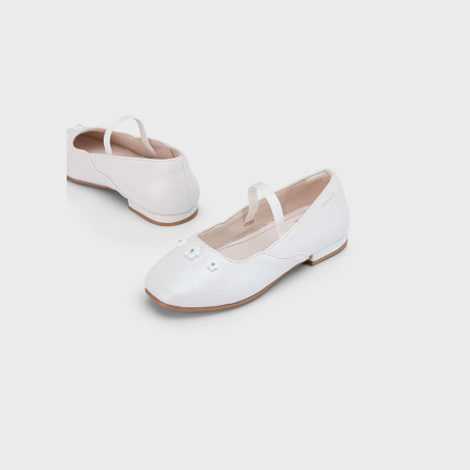 Balerinki błysk z kwiatem MAYORAL 43619-68 dla dziewczynki