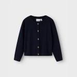 Sweterek z wiskozy NAME IT 7492 dla dziewczynki granatowy