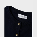 Sweterek z wiskozy NAME IT 7492 dla dziewczynki granatowy
