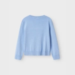 Sweterek z wiskozy NAME IT 7492 dla dziewczynki niebieski