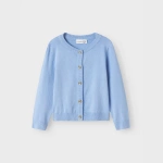 Sweterek z wiskozy NAME IT 7492 dla dziewczynki niebieski