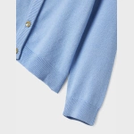 Sweterek z wiskozy NAME IT 7492 dla dziewczynki niebieski