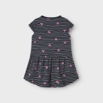 Sukienka nadruk serca NAME IT 5107 bawełniana na lato