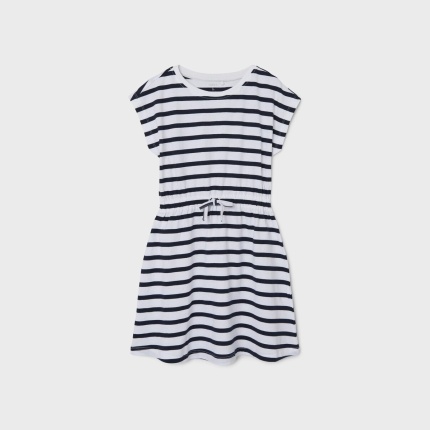 Sukienka paski opuszczone ramiona NAME IT 8694 bawełniana na lato