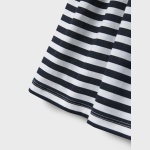 Sukienka d/r paski NAME IT 8394 granat dla dziewczynki na co dzień