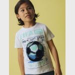 Koszulka k/r t-shirt FIFA e-sport NAME IT 3274 biały