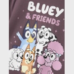 Bluzka d/r Bluey Bingo NAME IT 5533 dla dziewczynki fiolet