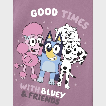 Bluzka d/r Bluey Bingo NAME IT 5533 dla dziewczynki róż