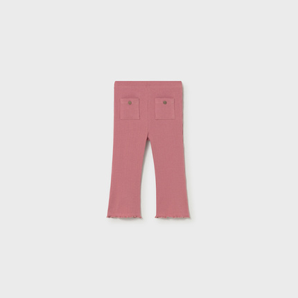 Legginsy w prążki z rozszerzanymi nogawkami dla dziewczynki 1744-18